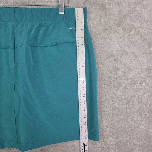 Womens Columbia Teal Active Fit Skort With Inner Shorts Zipper Pocket Size 1X - Picture 9 of 10